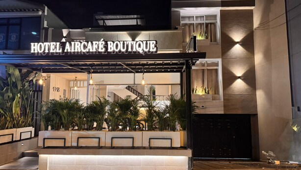 Front of property - evening/night - HOTEL CAFE BOUTIQUE (Pereira)