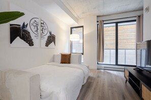 1 soveværelse, strygejern/strygebræt, Wi-Fi, sengetøj