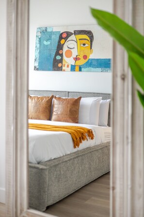 2 chambres, bureau, fer et planche à repasser, Wi-Fi gratuit