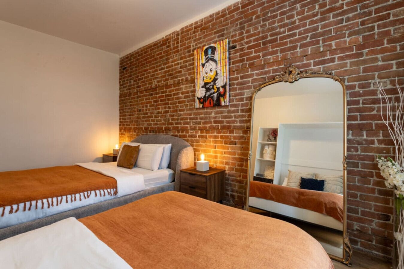 2 間睡房、熨斗/熨衫板、Wi-Fi、床單