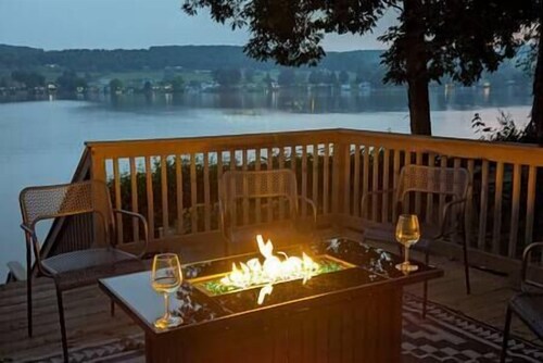 Lake Front Reverie- Waneta Lake, NY