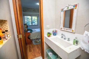 Towels, soap, toilet paper