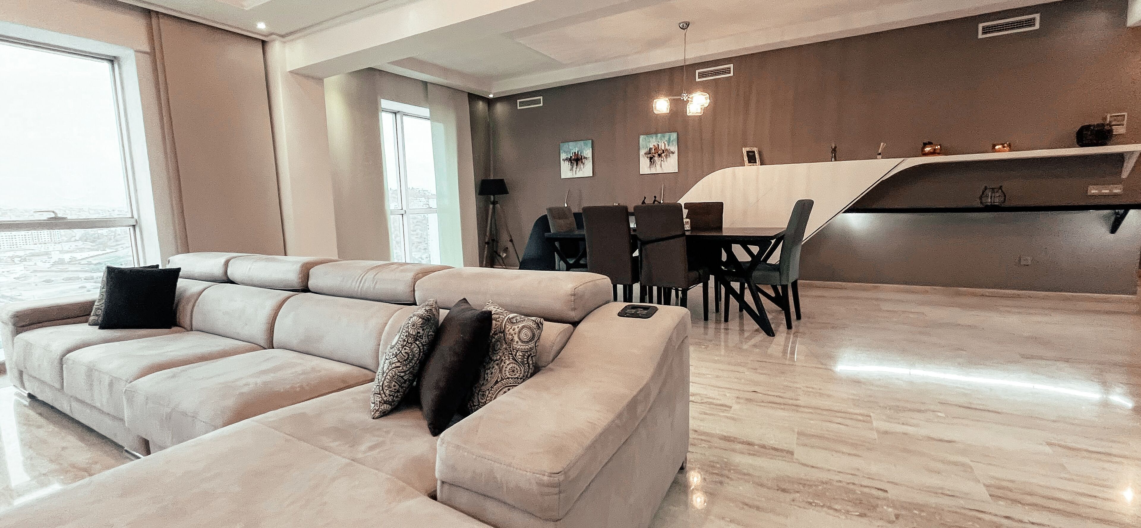 Área de sala de estar