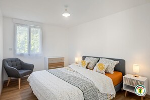 3 chambres, lit parapluie, Wi-Fi gratuit
