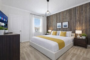 Dobbeltrom – premium, 1 kingsize-seng, ikke-røyk, resort-utsikt | Allergitestet sengetøy, wi-fi (inkludert) og sengetøy