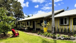 Exterior - Family House by the Waterfall - Private, Countryside, Waipio, Stream, WiFi, Laundry (Honokaa)