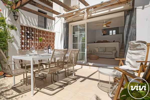 Outdoor dining - Serenity | Townhouse with terrace in Mijas (Mijas Costa)