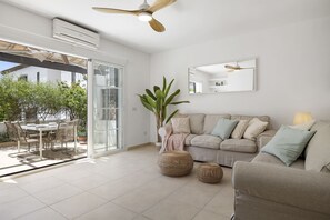 TV, fireplace - Serenity | Townhouse with terrace in Mijas (Mijas Costa)