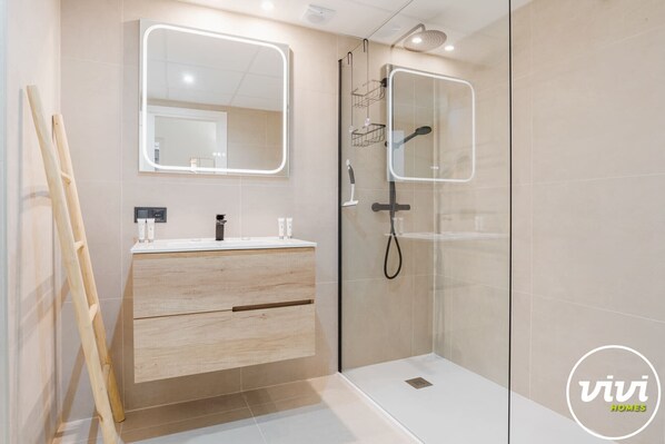 Dusche, Handtücher