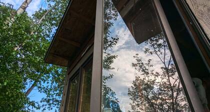 Beehive air therapy cabin with 2 bee beds for a unique, multi-sensory experience