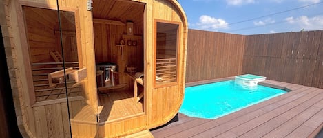 Villa, non-fumeurs (3LDK/Swimming pool, Sauna/Onna14F) | Piscine privée