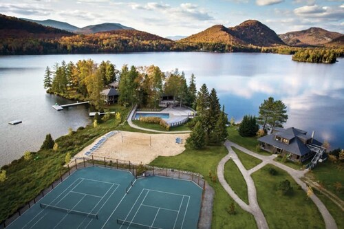 Family-Friendly Chalet Pool, Hot Tub, & Lakeside