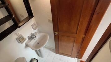 Towels, soap, toilet paper