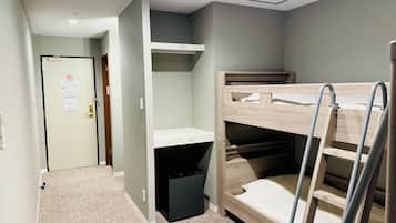 Blackout curtains, iron/ironing board, free WiFi