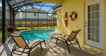 Spacious Orlando Poolside Getaway 4BR Retreat w/ Suites Near Disney and Legoland
