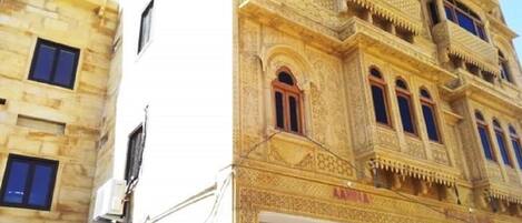 Fachada de la propiedad