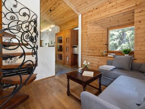 Fernseher, Kamin