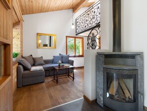 TV, fireplace - Apartment Larice by Interhome (San Bernardino)