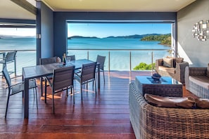 Luxury Apartment, Sea View, Oceanfront | Terrace/patio