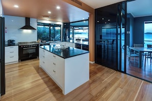 Luxury Apartment, Sea View, Oceanfront | Private kitchen