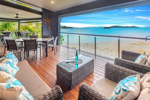 Luxury Apartment, Sea View, Oceanfront | Terrace/patio