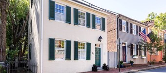 Steps from the Waterfront with Private Backyard at Historic Philip Clayton House