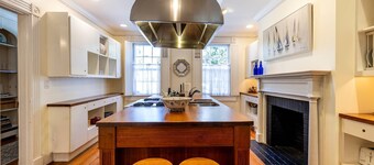 Steps from the Waterfront with Private Backyard at Historic Philip Clayton House