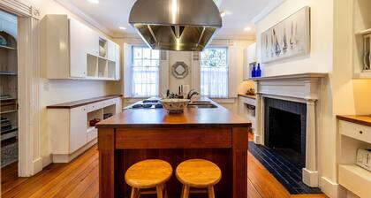 Steps from the Waterfront with Private Backyard at Historic Philip Clayton House