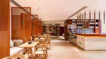 Sala de estar en el lobby