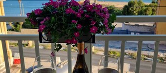 CentroMare Living beachfront apartment a stone's throw from the center.