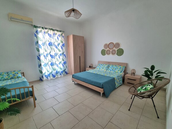 2 Schlafzimmer, BĂŒgeleisen/BĂŒgelbrett, Reisekinderbett, kostenloses WLAN