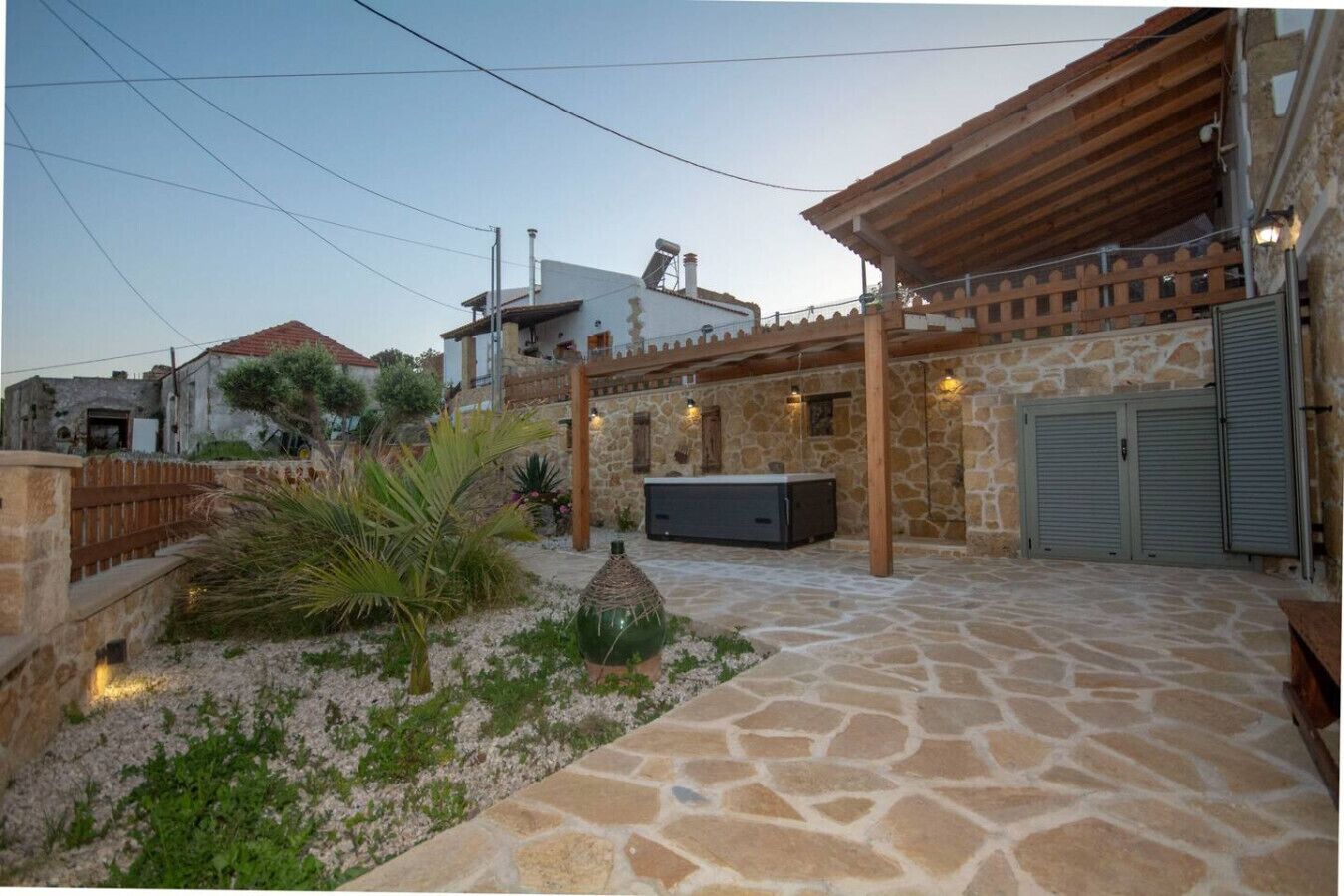 Enceinte de l’hébergement