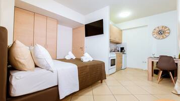 1 sovrum, strykjärn/strykbräda, wi-fi och sängkläder