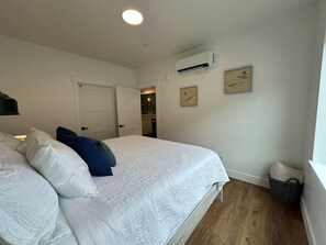 1 makuuhuone, vauvan matkasänky, ilmainen Wi-Fi, vuodevaatteet