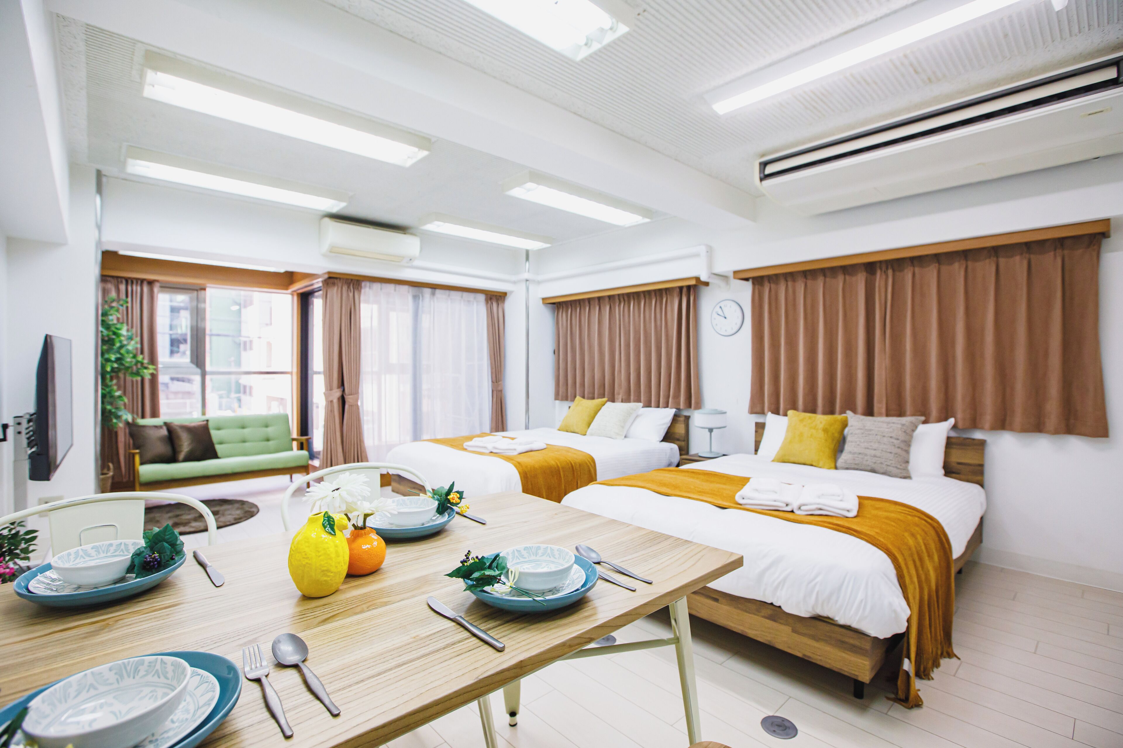 Basic Apartment, City View | Blackout drapes, iron/ironing board, free WiFi, bed sheets