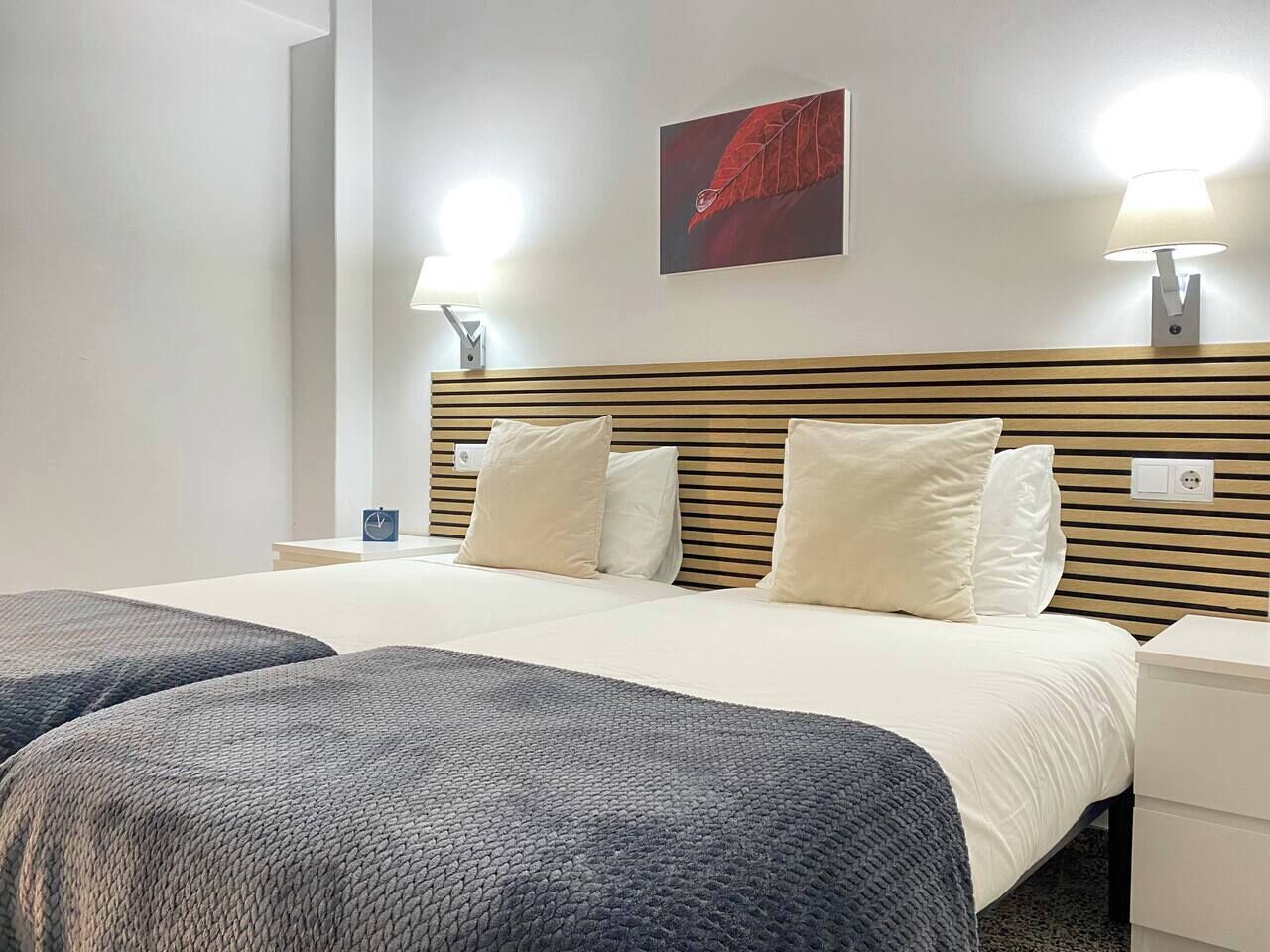 1 slaapkamer, een strijkplank/strijkijzer, reisbedje, wifi