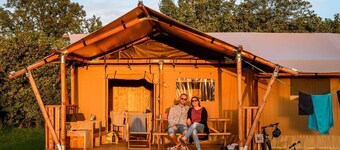 Safari Tent with Pool Access