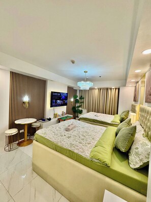 1 habitación, internet, ropa de cama y acceso para silla de ruedas 