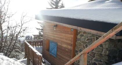 Escapade confortable dans un chalet alpin pour de