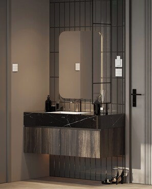 豪華雙床房, 2 間臥室, 非吸煙房 | 浴室 | 拖鞋