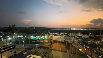 Deluxe Double Room, 1 King Bed, Balcony, Pool View | Terrace/patio