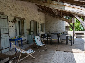 Outdoor dining - Villa CAPPE by Interhome (Saint Caprais de Lerm)
