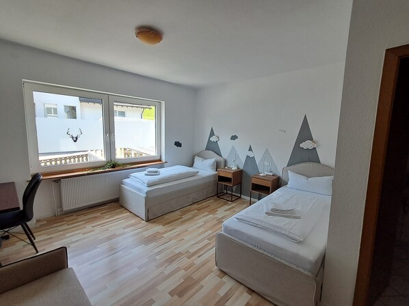 1 makuuhuone, ilmainen Wi-Fi, vuodevaatteet