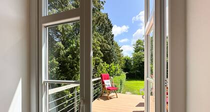 Modern vacation home Kugelbake in Cuxhaven with large garden and terrace