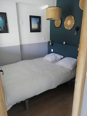 1 soverom og sengetøy