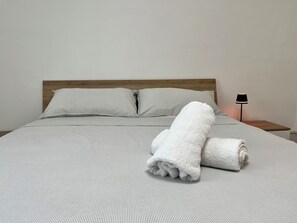 2 chambres, fer et planche à repasser, Wi-Fi, draps fournis