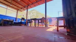 Economy Shared Dormitory, Mixed Dorm, Mountain View | Terrace/patio - hostel aline  (Chefchaouen)