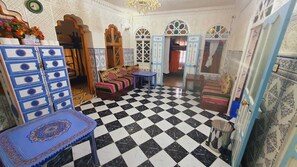 Economy Shared Dormitory, Mixed Dorm, Mountain View | Living area - hostel aline  (Chefchaouen)