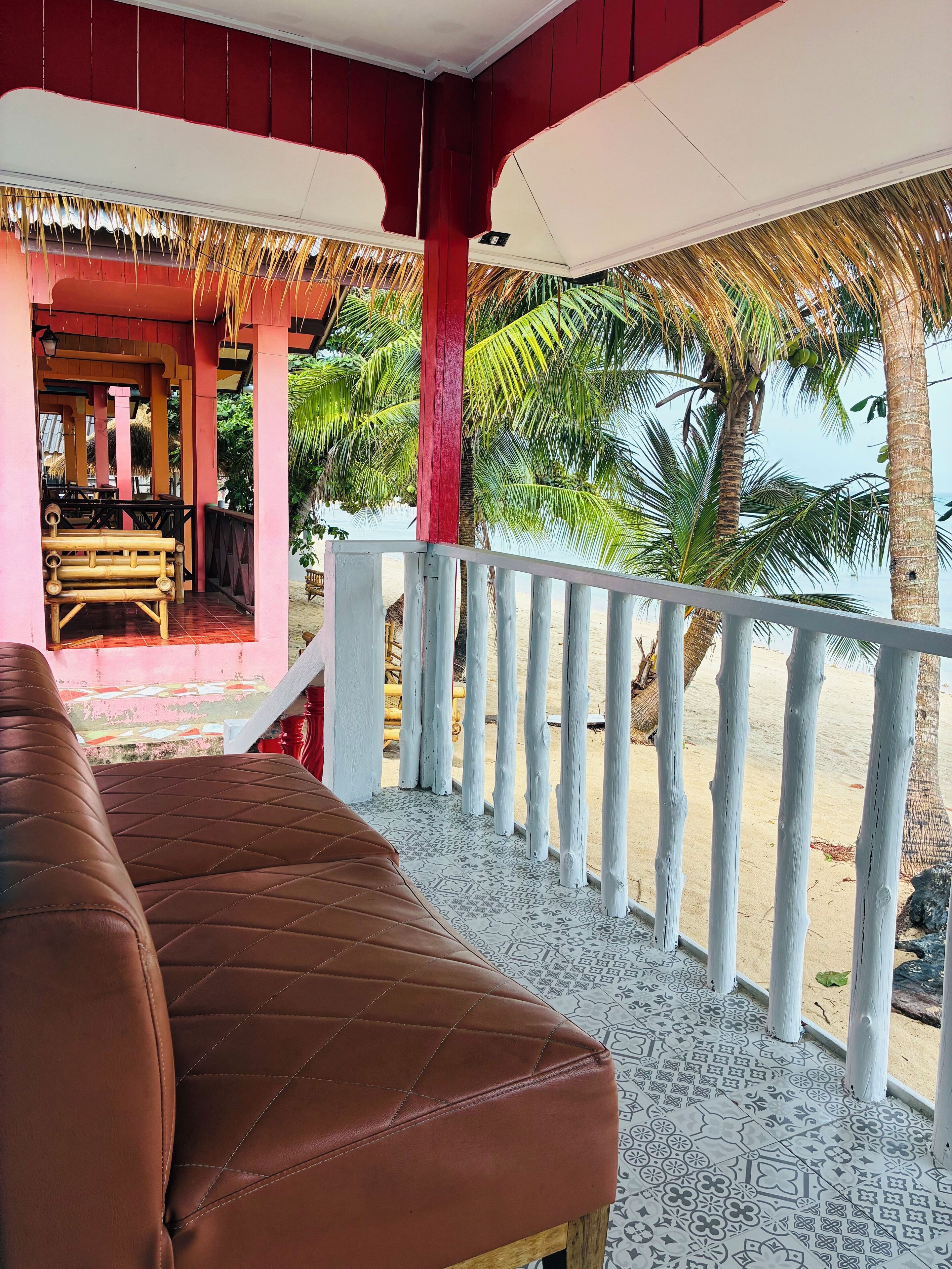 Bungalow, strandutsikt | Terrasse/patio