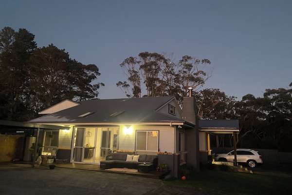 A beautiful house in the bush.